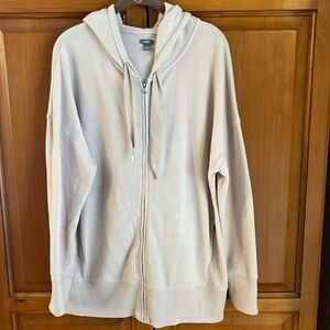 Aerie L light pink sweat jacket good condition